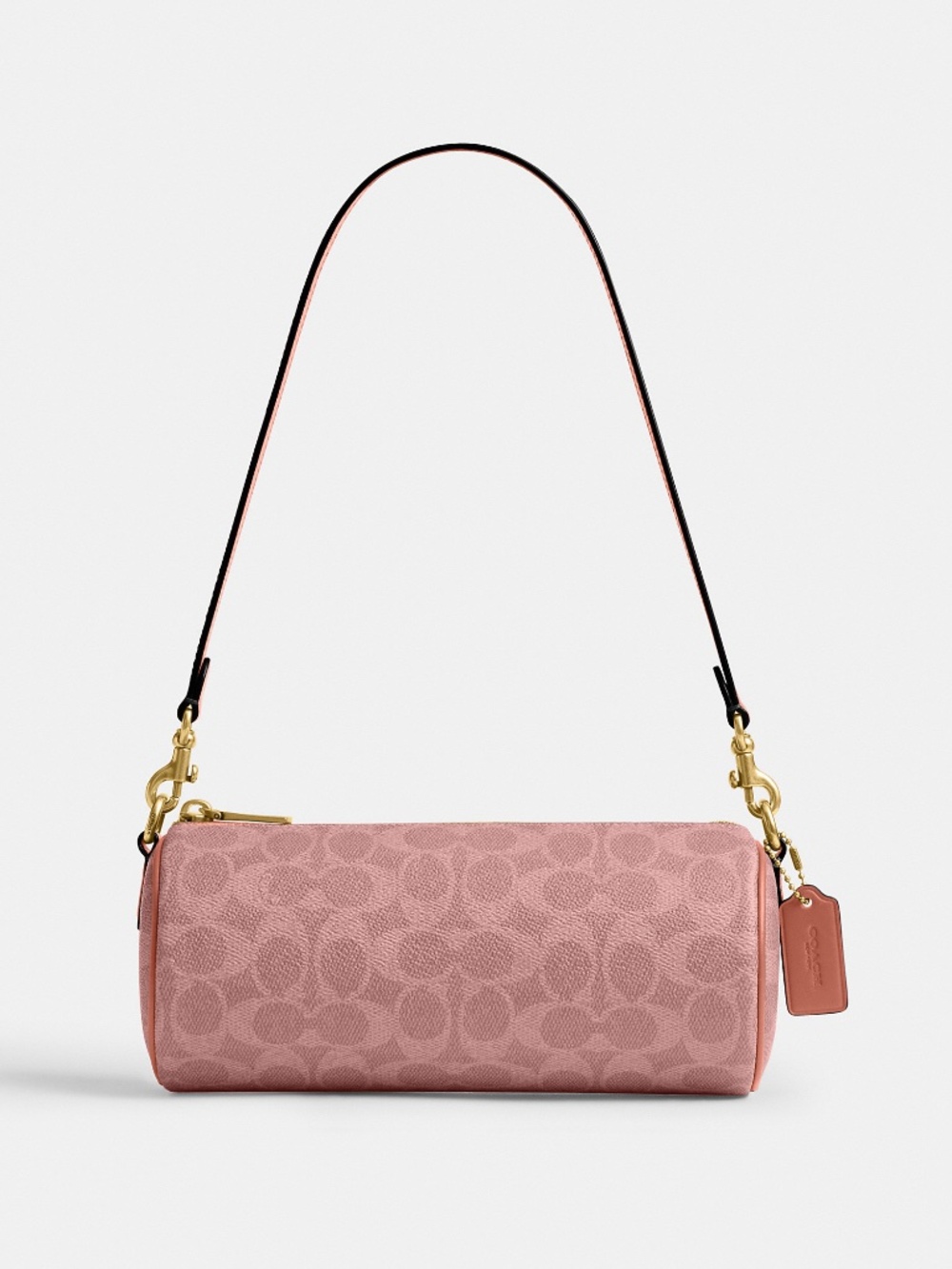 Coach Outlet Barrel Bag In Signature Canvas